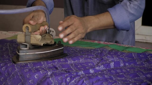 Mastering the Art of Traditional Indian Ironing - Elevating Elegance and Expertise