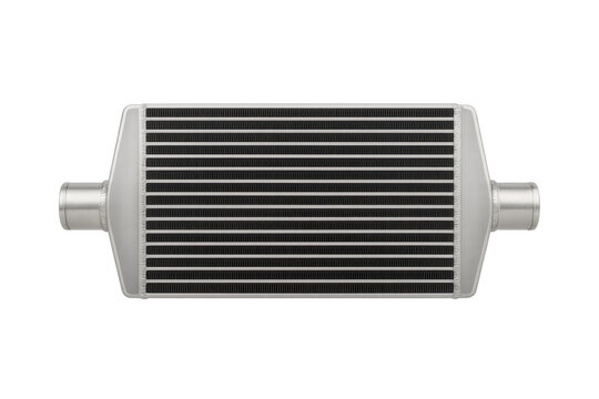 Car intercooler heat exchanger system for automotive tuning