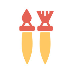 Brush Icon Design