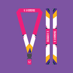 Office and company ID card lanyards