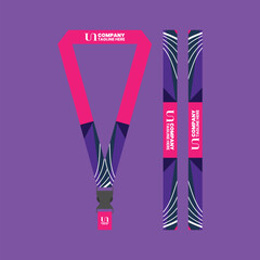 Office and company ID card lanyards