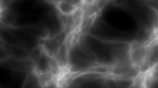 illusionary white smoke in black background