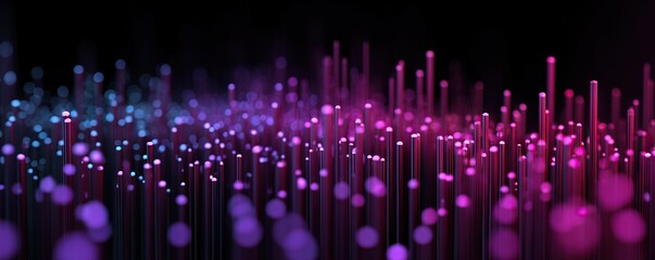 Abstract digital background. Can be used for technological processes, neural networks and AI, digital storages, sound and graphic forms, science, education, etc.