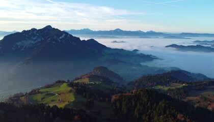 Landscape view of mountain
