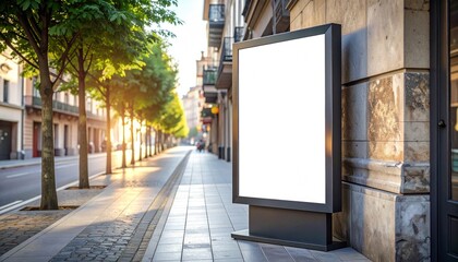 Poster Mockup on Street Wall