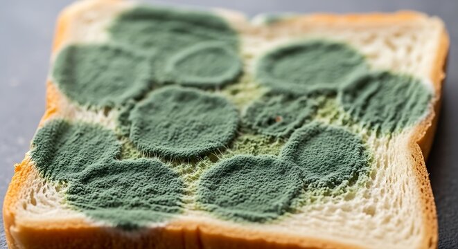 Moldy Bread - A Cautionary Tale of Food Spoilage and Waste.