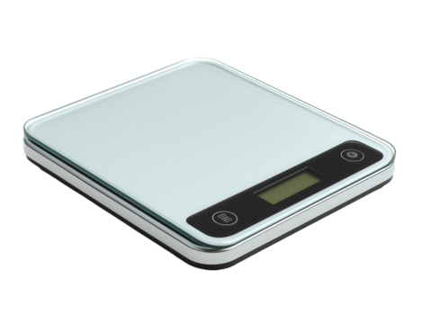 Compact digital scale with lcd display