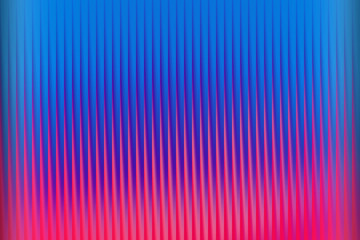 Vibrant blue and pink gradient with vertical stripes pattern