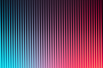 Vibrant gradient background with vertical stripes in pink and teal