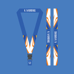 Office and company ID card lanyards