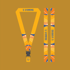 Office and company ID card lanyards