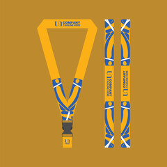 Office and company ID card lanyards