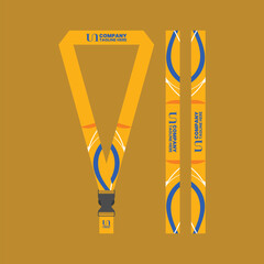 Office and company ID card lanyards