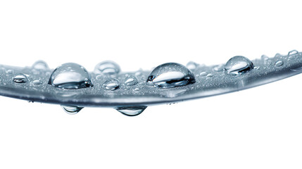 Raindrop background isolated on a Transparent background, PNG file.
