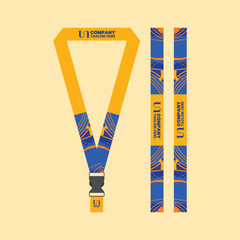 Office and company ID card lanyards