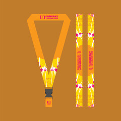Office and company ID card lanyards
