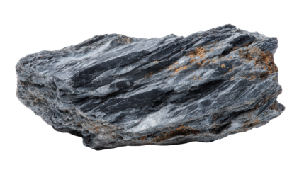 Schist flake background isolated on a Transparent background, PNG file.