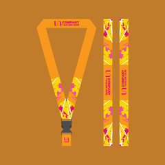 Office and company ID card lanyards