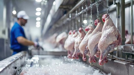 Poultry processing facility