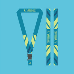 Office and company ID card lanyards