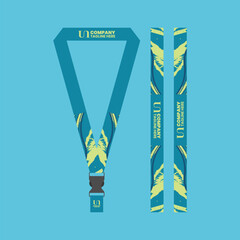 Office and company ID card lanyards