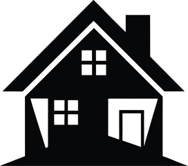 Silhouette of a Home