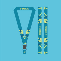 Office and company ID card lanyards