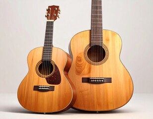 Obraz premium Two acoustic guitars