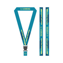 Office and company ID card lanyards