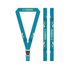 Office and company ID card lanyards
