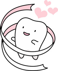 Happy Tooth Fairy Illustration