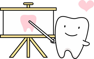 Presentation of Tooth Fairy Illustration