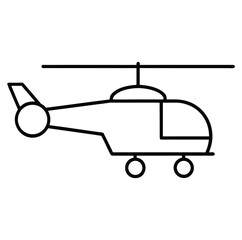 Vintage vector illustration of an old red toy airplane isolated on a white background