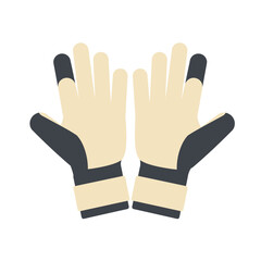Pair of Goalkeeper Gloves for Soccer or Football.