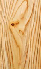 Captivating Light-Colored Wood Grain with Prominent Knot and Warm Earthy Tones