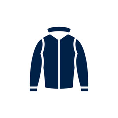 Jacket icon flat vector template design trendy