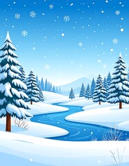 Winter landscape (2)