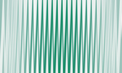 Obraz premium Abstract green and white background with vertical lines pattern design element