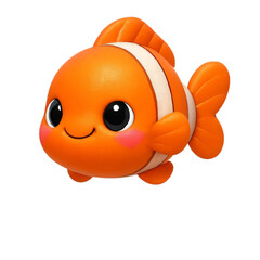 funny orange fish