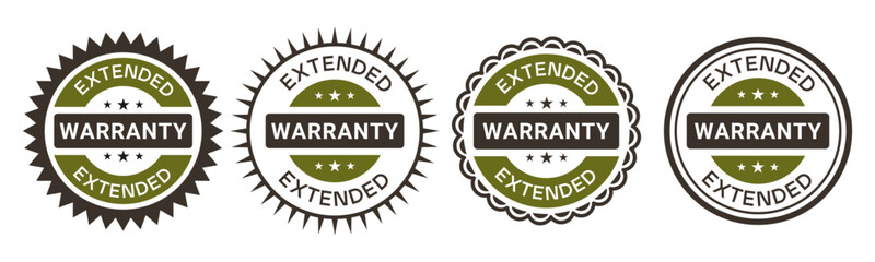 Extended Warranty Seals Set for Product Protection and Assurance