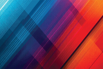 Vibrant Abstract Geometric Gradient Background in Blue and Red Tones