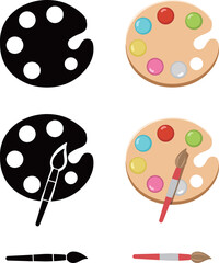 パレット　アイコン　セット