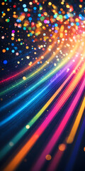 Vibrant Rainbow Wallpaper