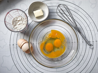 Ingredients for Homemade Dessert
