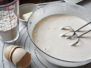 Homemade Dessert Preparation Process