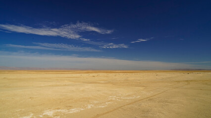 Il deserto del Sahara nella regione di Tezeur, area di Ong Jmal. Tunisia, Nord Africa