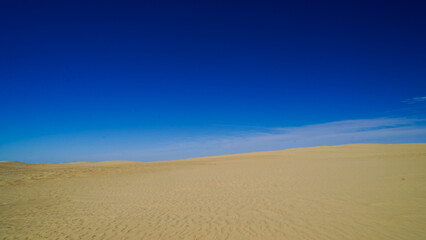 Il deserto del Sahara nella regione di Tezeur, area di Ong Jmal. Tunisia, Nord Africa
