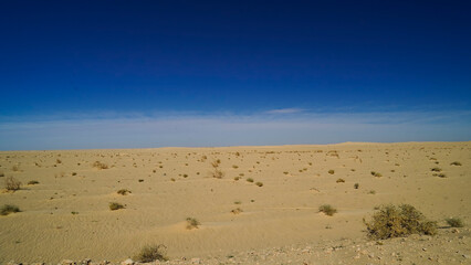 Il deserto del Sahara nella regione di Tezeur, area di Ong Jmal. Tunisia, Nord Africa