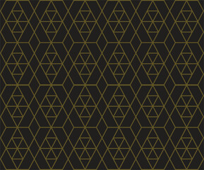 seamless pattern with geometric shapes