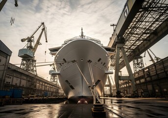 Shipbuilding and Industrial Maritime Engineering at the Dockyard